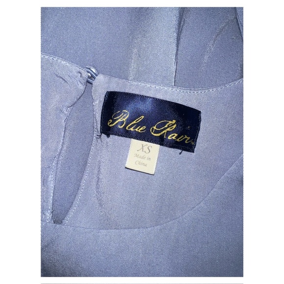 Blue Rain Cold Shoulder Blouse - Picture 3 of 4